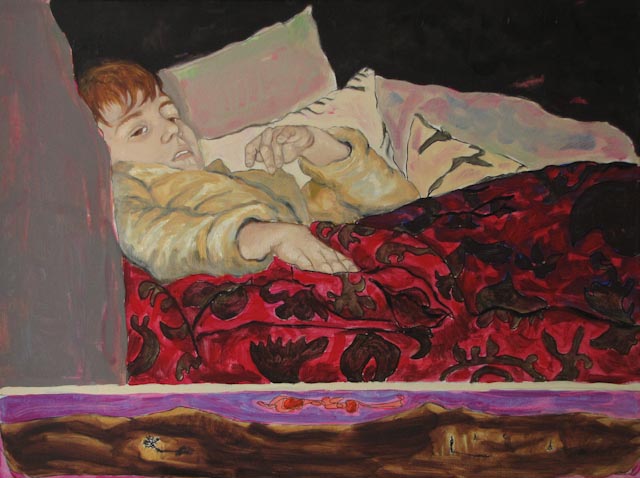 Eveil - 60x80 - huile sur toile