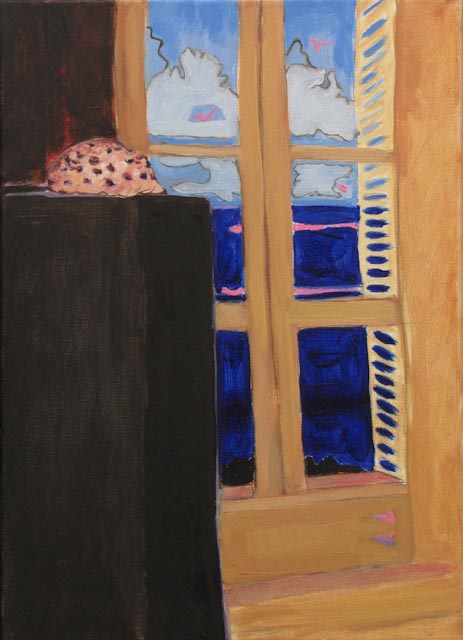 Fenêtre - 8P(46x33) - huile sur toile