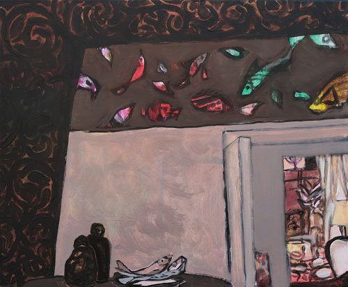 Intérieur - 20F (73 x 60) - huile sur toile