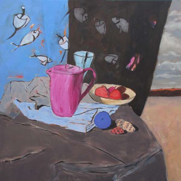 Vie intérieure des choses IV - 100x100 - huile sur toile