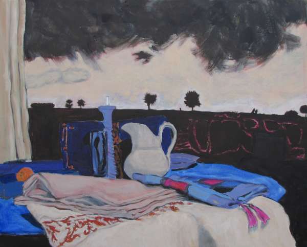 Vie intérieure des choses VI - 40F(100x81) - huile sur toile