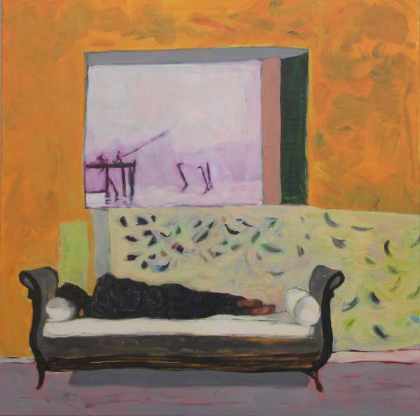 Rêve - 80x80 - huile sur toile