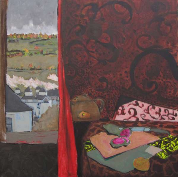 Vie intérieure des choses VIII- 80x80 - huile sur toile