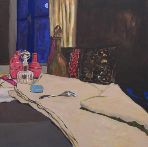 Vie intérieure des choses IX- 100x100 - huile sur toile