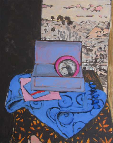 Vie intérieure des choses II - 30F(92x73) - huile sur toile