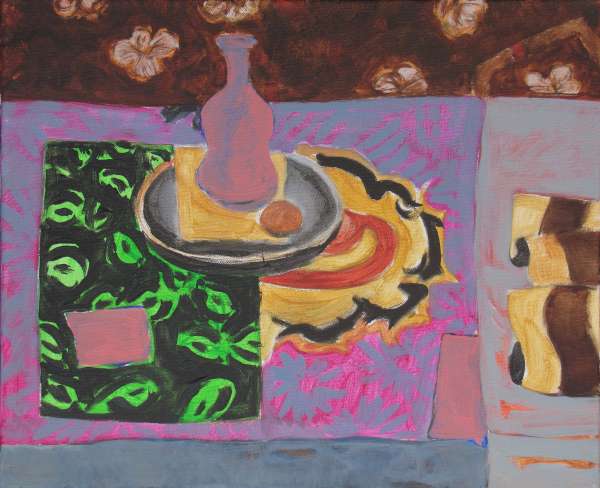 Vie intérieure des choses XVIII - 8F(46x38) - huile sur toile