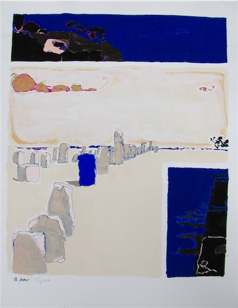 Tipasa I - 50x65 - gouache sur papier