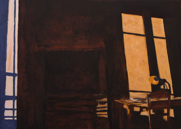 Intérieur I - 50x70 - huile sur toile