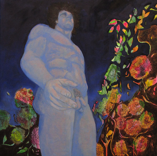 Obéron - 80x80 - huile sur toile