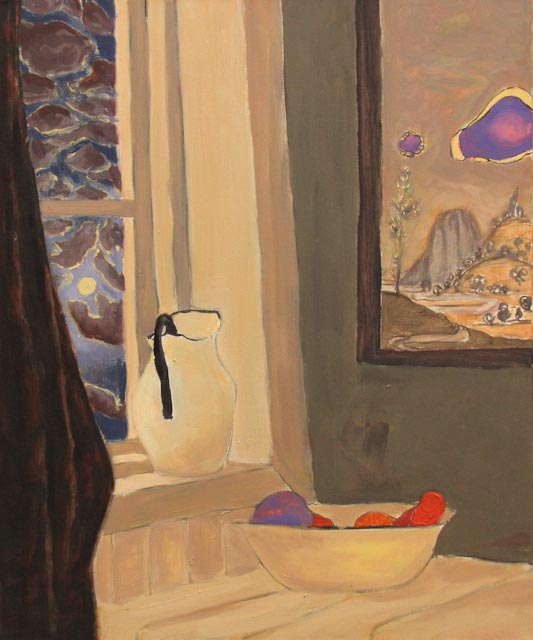 Pichet - 10F(55x46) - huile sur toile