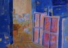 Voir chassis - 50x70 - huile sur toile
