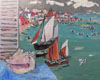 Voir Douarnenez - 25F (81 x 65) - huile sur toile