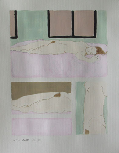 nu III - 30 x 40 - gouache