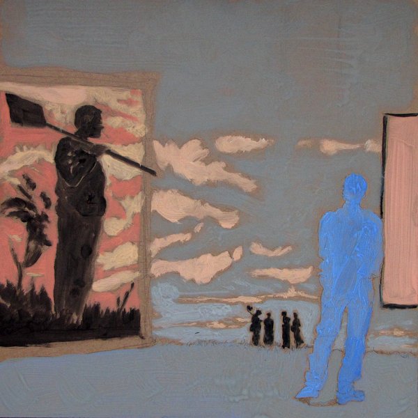 Tableaux - 40x40 - tempera